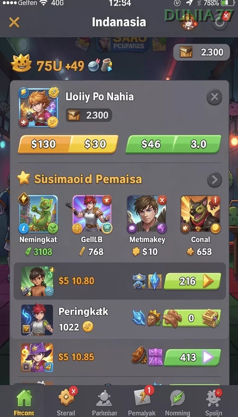 Bantuan dunia77 24/7 screenshot
